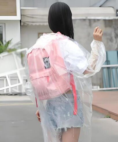 معاطف مطر شفافة للاستعمال مرة واحدة للبالغين - معاطف مطر شفافة مقاومة للماء في حالات الطوارئ in Kuwait