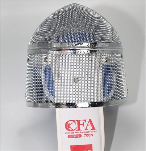 قناع المبارزة - CFA، 1800N معتمد لتدريب المعدات الوطنية، شبكة فولاذية كاملة الوجه، بطانة داخلية قابلة للإزالة in Kuwait