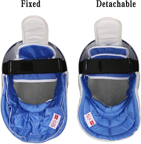 قناع المبارزة - CFA، 1800N معتمد لتدريب المعدات الوطنية، شبكة فولاذية كاملة الوجه، بطانة داخلية قابلة للإزالة in Kuwait