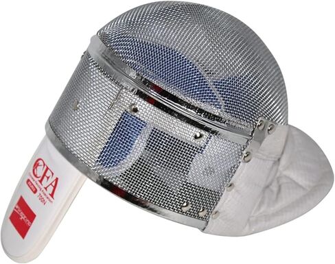 قناع المبارزة - CFA، 1800N معتمد لتدريب المعدات الوطنية، شبكة فولاذية كاملة الوجه، بطانة داخلية قابلة للإزالة in Kuwait