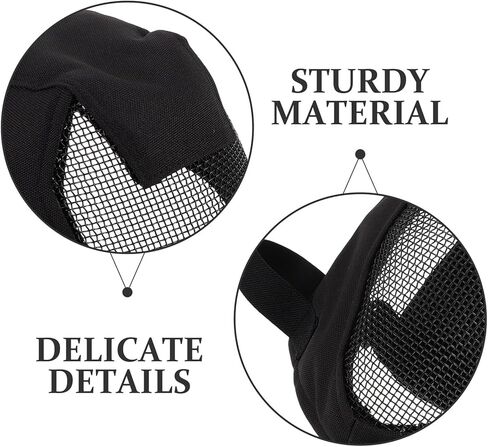 Fencing Mask Full Face Protective Gear with Metal Mesh Lightweight Black V3 Design for Sports Fencing and Outdoor Hunting Safety in Saudi Arabia