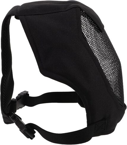 Yardwe Full Face Fencing Mask V3 Metal Mesh Protective Headgear Lightweight Black Fencing Accessory for Adults Outdoor Competition and Training in Saudi Arabia