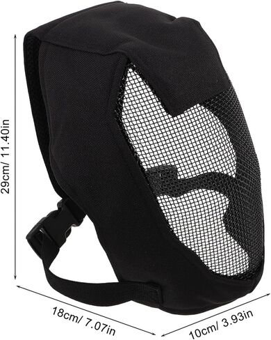 Yardwe Full Face Fencing Mask V3 Metal Mesh Protective Headgear Lightweight Black Fencing Accessory for Adults Outdoor Competition and Training in Saudi Arabia