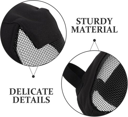 Yardwe Full Face Fencing Mask V3 Metal Mesh Protective Headgear Lightweight Black Fencing Accessory for Adults Outdoor Competition and Training in Saudi Arabia