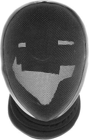 Fencing Mask Headgear Face Protection Adjustable Strap Padded Equipment Accessories Sports Outdoors Fencing Gear Metal Material Sui in Kuwait