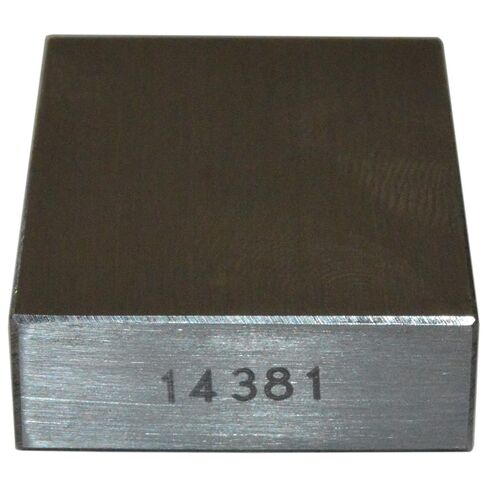 كتلة قياس 1 بوصة مع شهادة فحص من الدرجة AS-1، مستطيل فولاذي، انحراف +10 ميكرون بواسطة EX ELECTRONIX EXPRESS in Kuwait