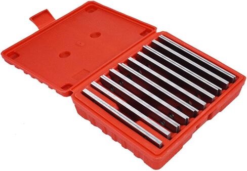 10 Pair 1/8" x 6" Thin Parallel Bars Set Steel Straightedge Bar Blocks with 2 Holes in Saudi Arabia