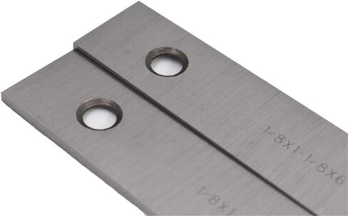 10 Pair 1/8" x 6" Thin Parallel Bars Set Steel Straightedge Bar Blocks with 2 Holes in Saudi Arabia
