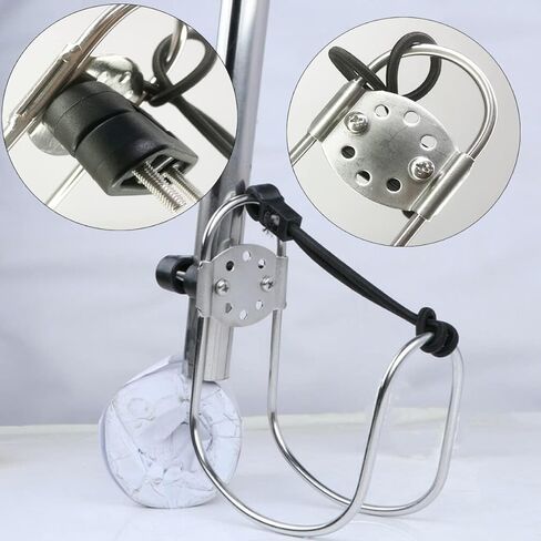 Marine Lifebuoy Bracket - Boat Safety Throw Rings Holder Mount, Stainless Steel Life Rings Horseshoe Hanger for Yacht, Kayak, Fishing, 1 Pcs in Kuwait