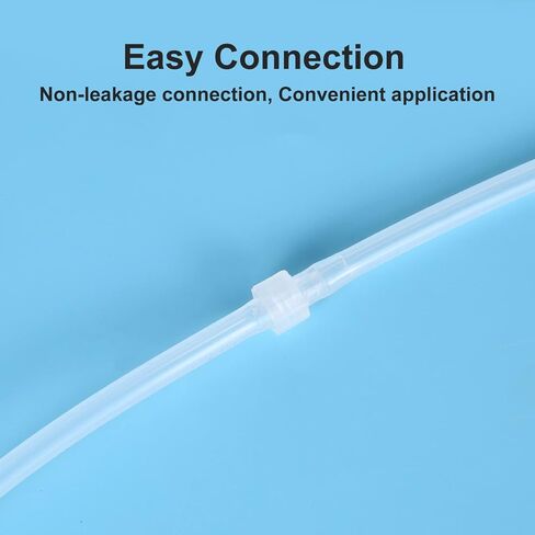 AIEX 30 قطعة محول مقرنة حقنة، واضح ذكر Luer حقنة قفل 1/8 Luer قفل مجموعة موصل إلى مقرنة in Saudi Arabia