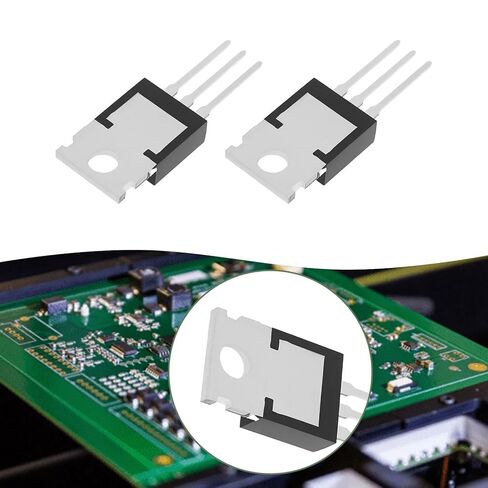 The Lord of the Tools 2 Pairs Transistor Audio MJE15032G MJE15033G TO-220 8A 250V 50W NPN PNP 3Pins Bipolar Junction Transistor Assortmen for Vintage Electronics Restoration Black in Saudi Arabia