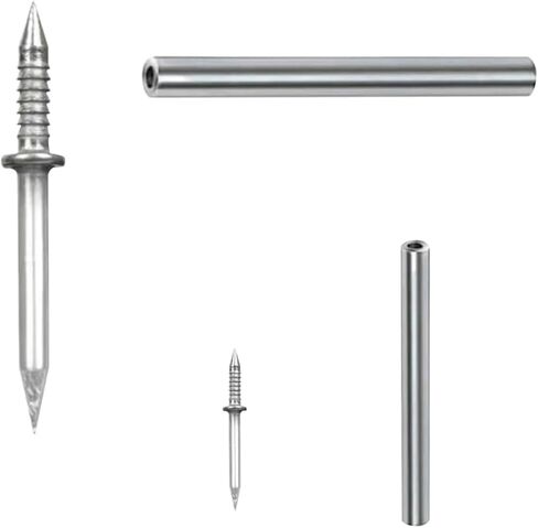 Double Head Nails Seamless Skirting Thread Nail Without Marks Metal Rust-Proof Wood No Trace Fixator Hardware Accessories in Saudi Arabia