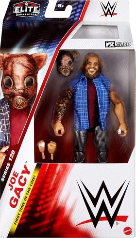 Mattel WWE Elite Action Figure & Accessories, Series #120, 6-inch Collectible Joe Gacy with 25 Articulation Points & Swappable Hands in Saudi Arabia