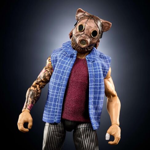 Mattel WWE Elite Action Figure & Accessories, Series #120, 6-inch Collectible Joe Gacy with 25 Articulation Points & Swappable Hands in Saudi Arabia
