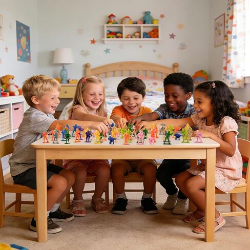 200 قطعة من لعبة رجال الجيش، مجموعة ألعاب شخصية جندي مع 10 ألوان و10 أوضاع، بلاستيك كلاسيكي أخضر كاكي، الحرب العالمية الثانية، WW2، رجل الجيش العسكري للأولاد 6-8 8-12 in Kuwait