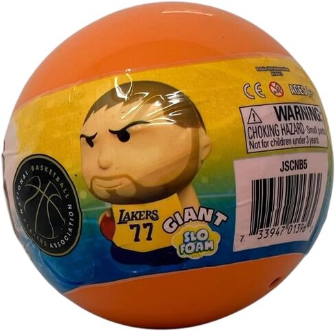 Party Animal 2026 Series 5 Jumbo Squeezy Surprise! One (1) Giant Capsule SqueezyMates NBA Figure, Team Colors, 4" Tall in Saudi Arabia