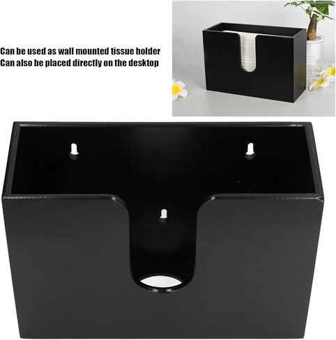 Paper Towel Dispenser Countertop Wall Mounted Multifold Napkin Box Tissue Holder for Bathroom Kitchen in Saudi Arabia