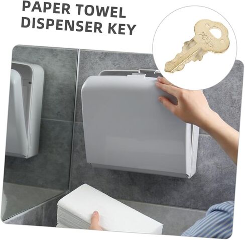 5 Pack Tissue Paper Dispenser Keys for Bathroom Towel & Napkin Dispensers Replacement for Commercial Paper Towel Dispenser Key in Saudi Arabia