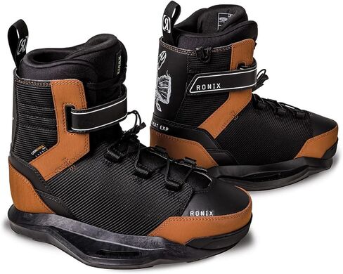 Ronix Wake Boot Diplomat EXP - Intuition - Black/Gum Rubber - 12 in Saudi Arabia