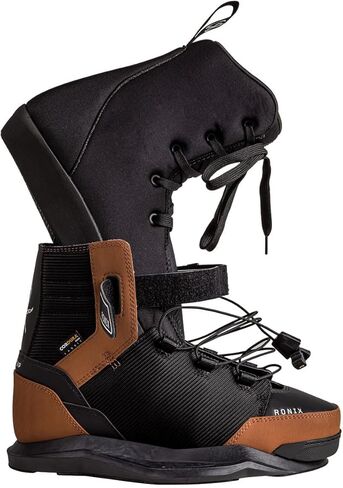 Ronix Wake Boot Diplomat EXP - Intuition - Black/Gum Rubber - 12 in Saudi Arabia