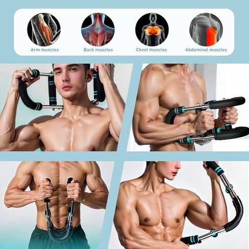 Adjustable Men's Chest Exercise Equipment with Arm Trainer - Used for Muscle Training, Forearm, Shoulder, and Body Strength Fitness Equipment, Very Portable in Saudi Arabia
