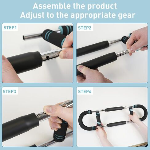 Adjustable Men's Chest Exercise Equipment with Arm Trainer - Used for Muscle Training, Forearm, Shoulder, and Body Strength Fitness Equipment, Very Portable in Saudi Arabia