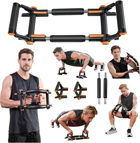 مدرب ذراع تويستر، معدات دفع لأعلى وتقوية الذراع قابلة للتعديل، قبضة مريحة مضادة للانزلاق، صالة ألعاب رياضية منزلية مقاومة للربيع للرجال والنساء (20-70 رطلاً / 60-140 رطلاً) in Kuwait