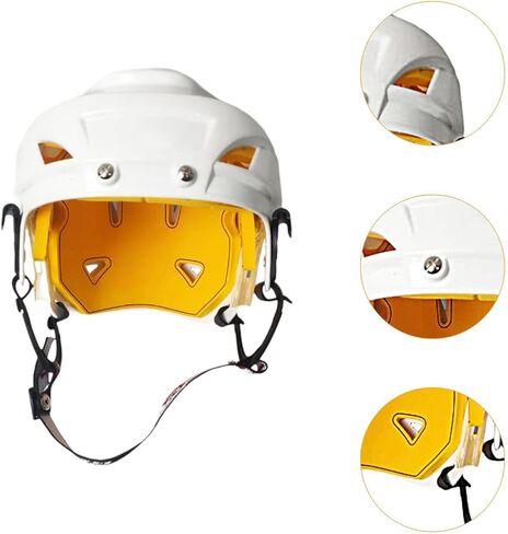 Generic Ice Hockey Helmet for Skaters, M Without Cage in Saudi Arabia