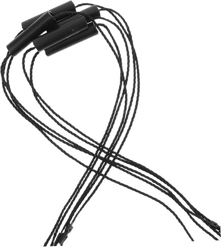 NUOBESTY 1 Pack Cylinder Double Lock Tag Fasteners Black Clothing Hang Tag Strings for Garments Shoes Bags and Apparel Convenient Design for Quick Attachment in Saudi Arabia
