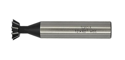 NACX 12mm x 60-Degree HSS Dovetail Cutter Milling End Mill, High Speed Steel Dovetail Milling Cutter in Saudi Arabia