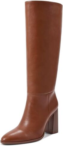 Wetkiss Knee High Boots Wy With No Sheipper Slip on Boots for Work Date Dress Party Club Shoes in Kuwait