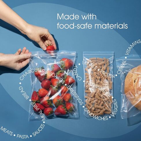 Spartan Industrial - 4" X 6" (1000 Count) 2 Mil Clear Reclosable Zip Plastic Poly Bags with Resealable Lock Seal Zipper in Kuwait