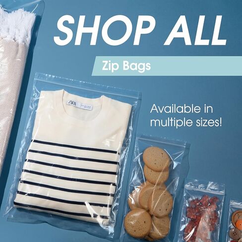 Spartan Industrial - 4" X 6" (1000 Count) 2 Mil Clear Reclosable Zip Plastic Poly Bags with Resealable Lock Seal Zipper in Kuwait