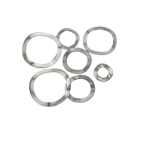 Wave Washers, M3 M4 M5 M6 M8 M10 M12 M14 M16 M19 M23 M25 M27 304 Stainless Steel Three Wave Washers Spring Washer in Kuwait