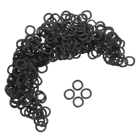 1000pcs Black Manganese Metal Wave-Shaped Washer 6mm Id 9mm Od 0.2mm Thickness Triple Wavy Spring Washer for Screw Bolts Motor Bearings and Circuit Connections in Saudi Arabia