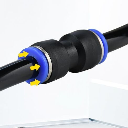 10 قطع من موصل أنبوب تركيب PU4 وقطعتين من تركيب مستقيم هوائي PC4-M6 لأنواع مختلفة من الطابعات ثلاثية الأبعاد، مناسبة لأنابيب PTFE بقطر خارجي 4 مم، خيط M6 in Kuwait