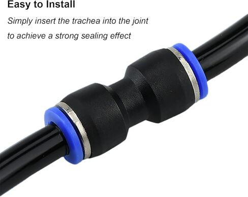 10 قطع من موصل أنبوب تركيب PU4 وقطعتين من تركيب مستقيم هوائي PC4-M6 لأنواع مختلفة من الطابعات ثلاثية الأبعاد، مناسبة لأنابيب PTFE بقطر خارجي 4 مم، خيط M6 in Kuwait