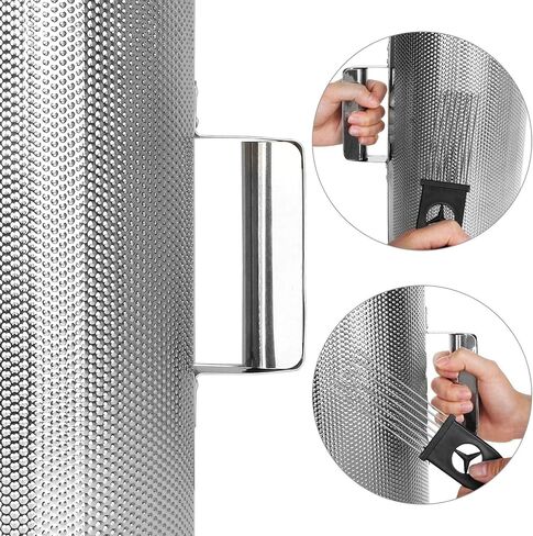 12" x 6" Stainless Steel Guiro Instrument Latin Percussion Metal Guiro Shaker with Scraper Percussion Instrument, Guira Dominicana, Wiro Musical in Kuwait
