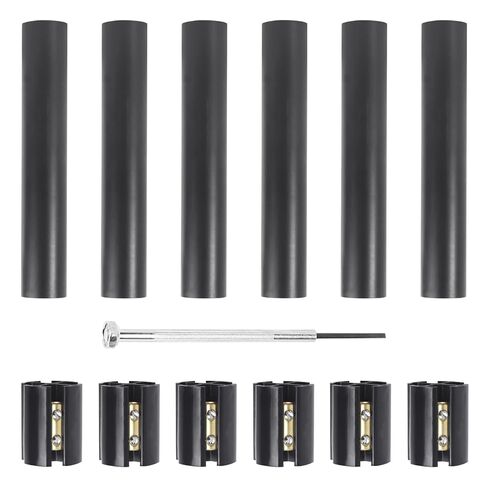 2 Sets Underground Wire Splice Kit for 14/3 to 8/3 Range Direct Burial Uf Wire Handle up to 600 Volts Maximum, Includes Splice Connectors and Heat, Shrink Tubing Electrical Cables in Saudi Arabia