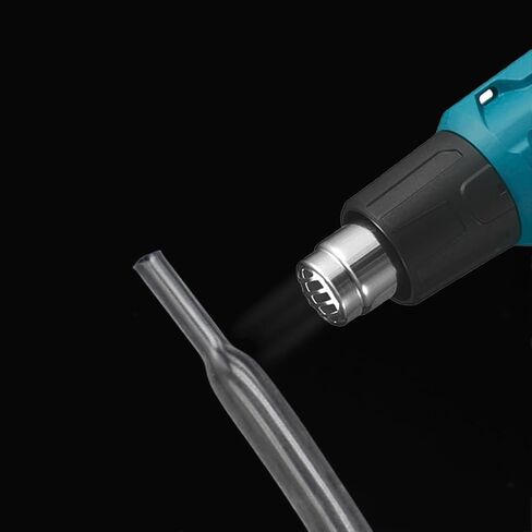 100Pcs 6 Size Heat Shrink Tubing Kit Clear PE Heat Shrinkable Tubing Cable Wrap Kit Waterproof Durable Fusion Splice Protection Sleeve for Electric Insulation and Repairs in Kuwait