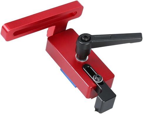 45 Chute Aluminum alloy Miter Track Stop, Very easy to use, ergonomic design, Lockable Stopper, Durable with standard, perfect for woodworking with high strength and long in Saudi Arabia