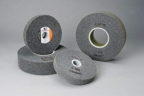 3m 36967-case Standard Abrasives Multi-Finish Wheel 856192, 6" x 1" x 1" 2S MED (Pack of 3) in Saudi Arabia