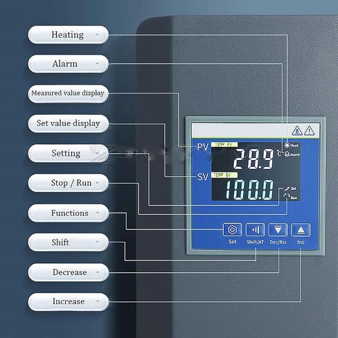 Electric Constant Temperature Vacuum Drying Oven,Electric Heating Constant Temperature Blast Drying Oven,for Laboratory/Industrial, Air Dryer, for Circuit Boards 25L in Kuwait