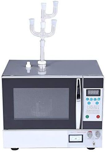 Microwave Reactor WBFY201-220V/50Hz Chemical Radiation Oven, Continuous Autoclave, Durable Steel with Polyester Coating, Perfect for Laboratory Applications and Research in Saudi Arabia