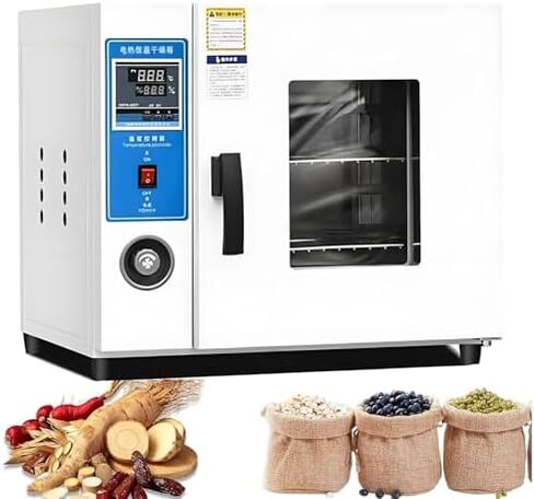Digital Laboratory Vacuum Drying Oven, 40L Electric Incubator with Temperature Control & Timer, Ideal for Drying, Heat Treatment, and Lab Applications in Kuwait