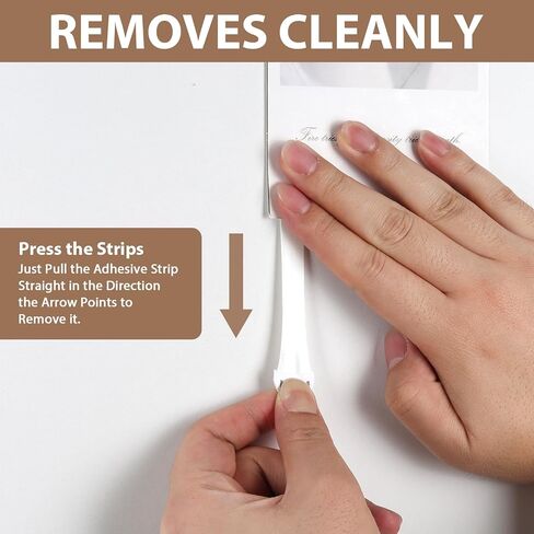 20 حزمة من شرائط تعليق الصور، لا توجد أدوات، شرائط تعليق على الحائط للملصقات، شماعات صور معلقة خالية من التلف، إزالة خالية من التلف in Kuwait