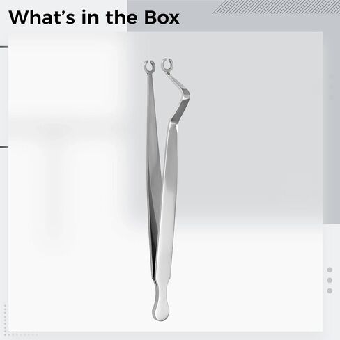 Septum Ear Nose Piercing Clamps, 4.5 In Professional Tool, 410 Stainless Steel Construction in Kuwait