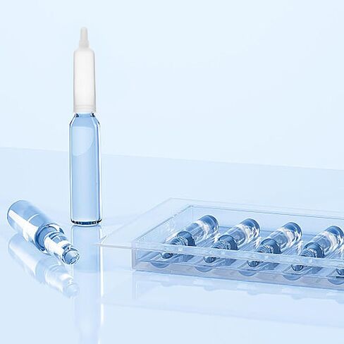 Garneck 40pcs Transparent Ampule Dispensing Tips Soft Precision Applicator Caps for Skincare Vials and Liquid Glue Bottles Flexible Fit for Comfortable Accurate in Lab and Clinical Use in Kuwait