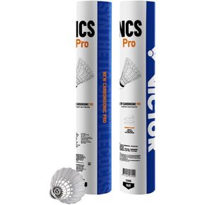 Victor Badminton - Artificial Shuttle Practice Balls (Carbon Shuttle) Carbon Shuttle Pro NCSPRO 12 Pack in Kuwait