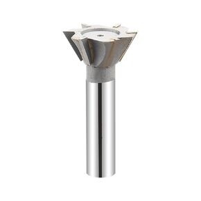 Dovetail Cutting Tool, 45 55 60 Degrees YG8 Dovetail Groove Milling, Hard Alloy Straight Shank Milling Cutter (25mm x 55) in Kuwait